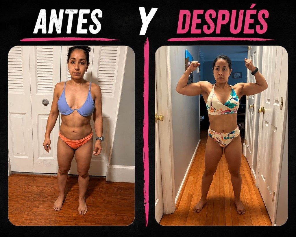 Transformación antes y después