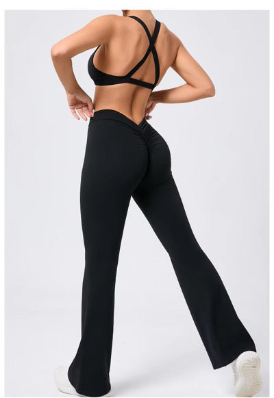 Curve Flow Flare Pants