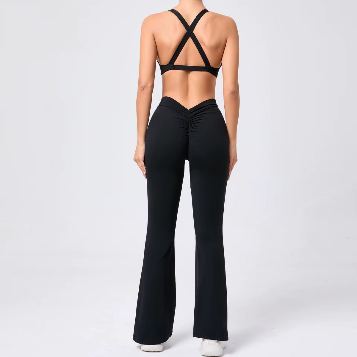 Curve Flow Flare Pants